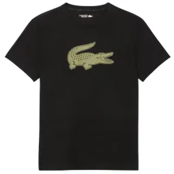 Lacoste Sport Black Khaki T-Shirt