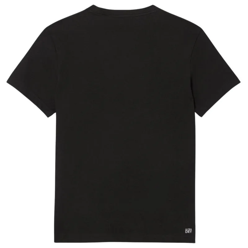 Lacoste Sport Black Khaki T-Shirt