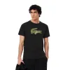 Lacoste Sport Black Khaki T-Shirt
