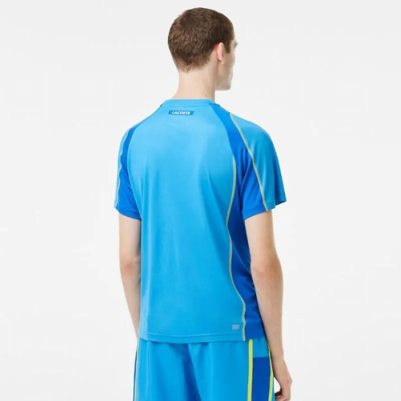 Lacoste Sport Pique Blue T-shirt