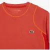 Lacoste Sport Pique Orange T-shirt