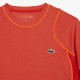 Camiseta Lacoste Sport Pique Naranja - Barata Oferta Outlet