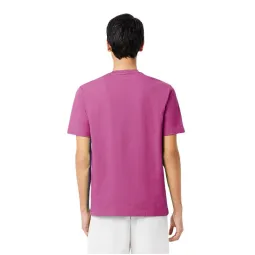 Lacoste Sport Regular Fit Mauve T-Shirt
