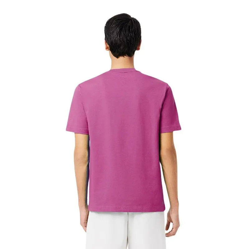 Lacoste Sport Regular Fit Mauve T-Shirt