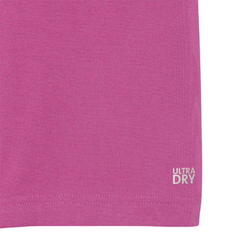 Lacoste Sport Regular Fit Mauve T-Shirt