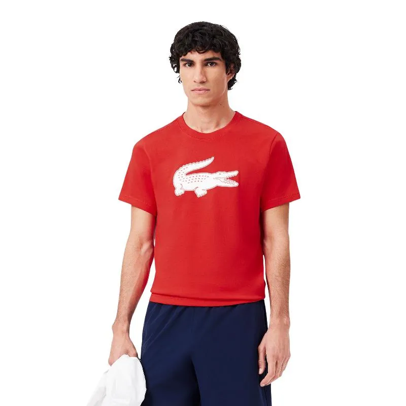 Lacoste Sport Red White T-Shirt