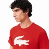 Lacoste Sport Red White T-Shirt