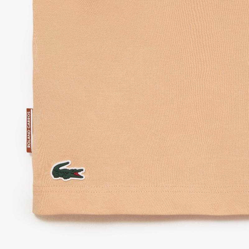 Camiseta Lacoste Sport Roland Garros Edition Naranja - Barata Oferta Outlet