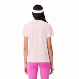 Camiseta Lacoste Sport Rosa Mujer
