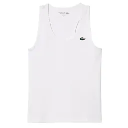 Lacoste Sport Slim Fit WeiÃes T-Shirt