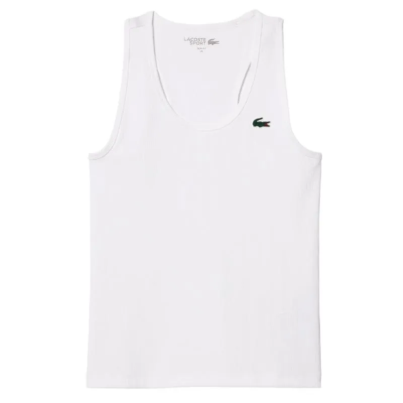 Lacoste Sport Slim Fit White T-Shirt