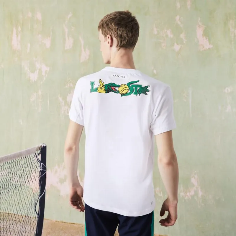 Lacoste Sport Tennis T-shirt White