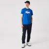 Camiseta azul respiravel lacoste
