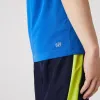 Camiseta azul respiravel lacoste