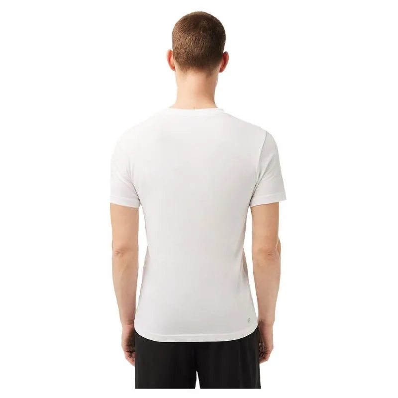 Lacoste Sport Breathable T-Shirt White Green