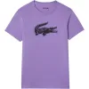 Lacoste Sport Breathable Purple Black T-Shirt