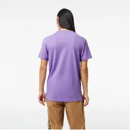 Lacoste Sport Breathable Purple Black T-Shirt