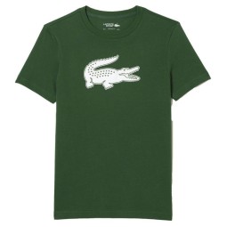 Lacoste Sport Breathable T-Shirt Green White
