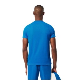 Lacoste Sport Ultra Dry Blue White T-Shirt