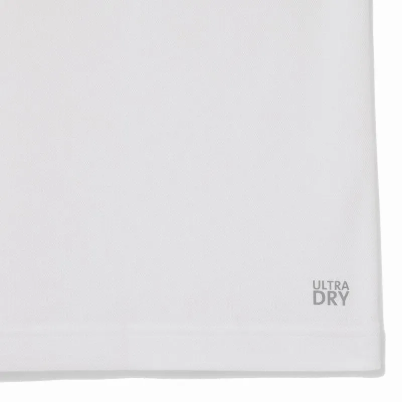 Lacoste Sport Ultra Dry White Navy Blue T-Shirt