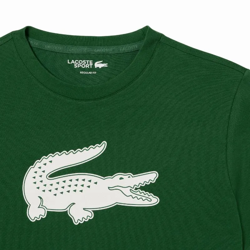 Lacoste Sport Green White T-Shirt