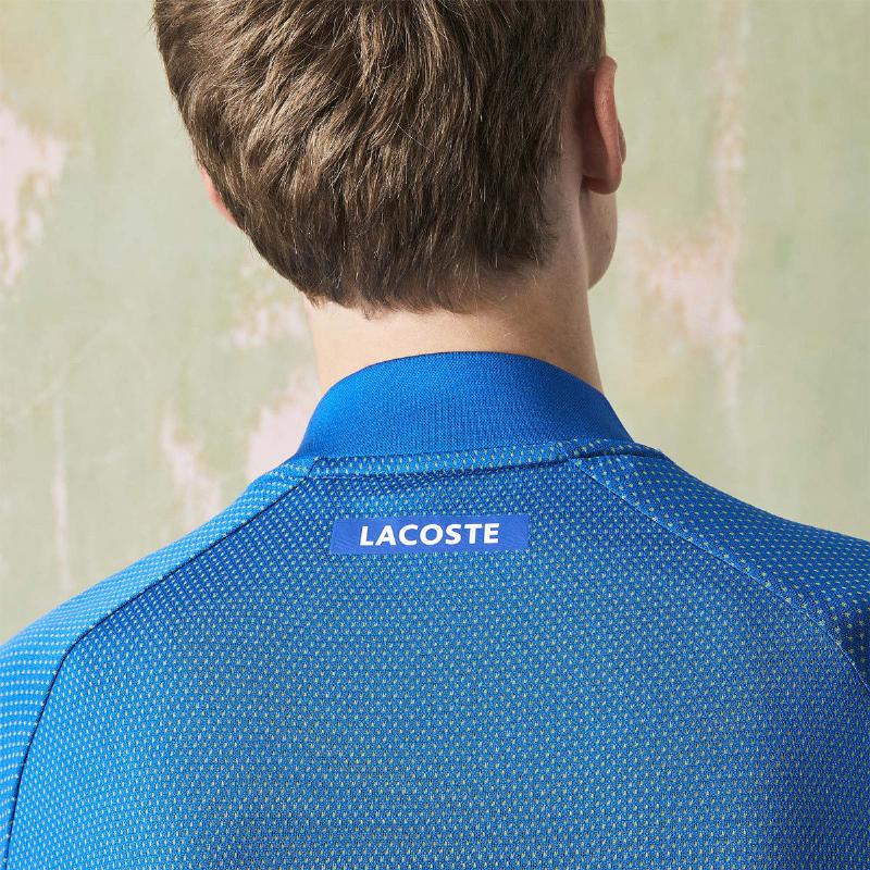 Camiseta Lacoste Team Tecnica Azul - Barata Oferta Outlet