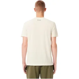 Lacoste Ultra Dry Off-White Tennis T-Shirt