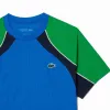 Lacoste Ultra Dry Navy Blue Green T-Shirt