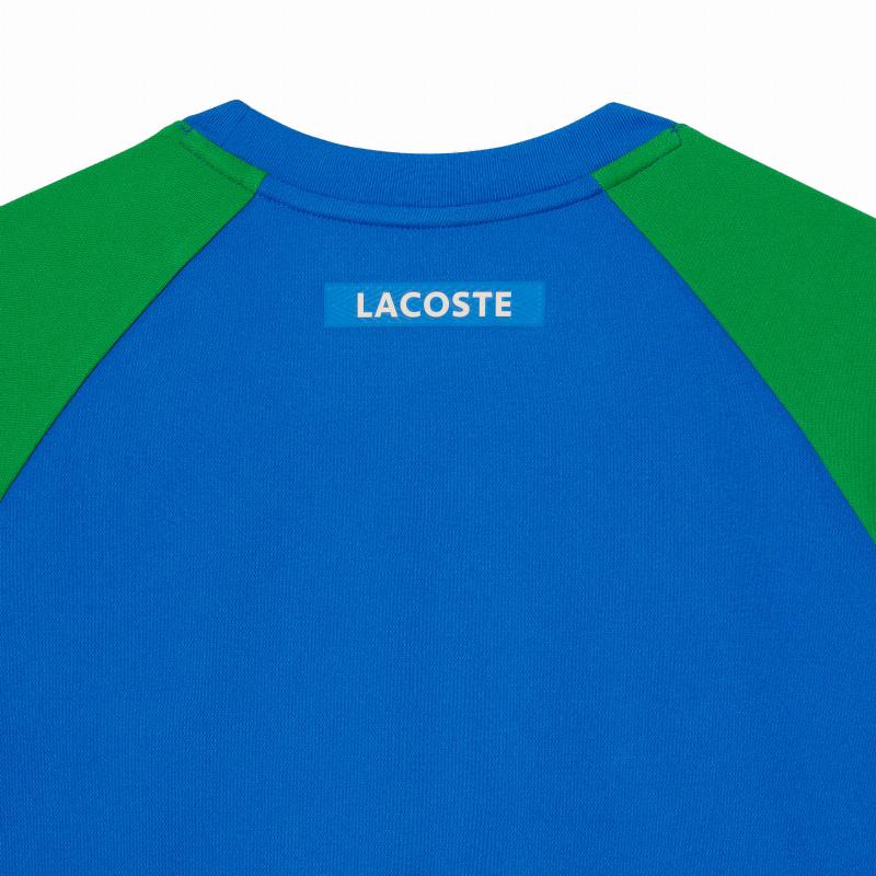 Lacoste Ultra Dry Navy Blue Green T-Shirt