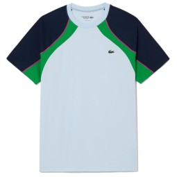 Camiseta Lacoste Ultra Dry Azul Verde