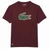 Lacoste Ultra Dry Burgundy T-shirt