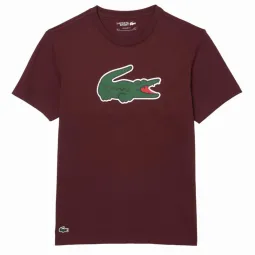 Lacoste Ultra Dry Burgundy T-shirt