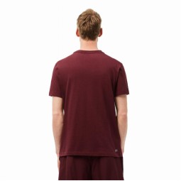 Lacoste Ultra Dry Burgundy T-shirt