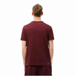 Lacoste Ultra Dry Burgundy T-shirt