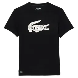 Lacoste Ultra Dry T-Shirt Black White
