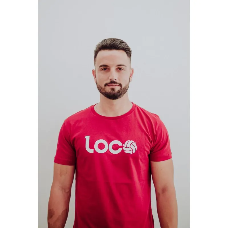 Crazy T-Shirt Essence Burgundy White