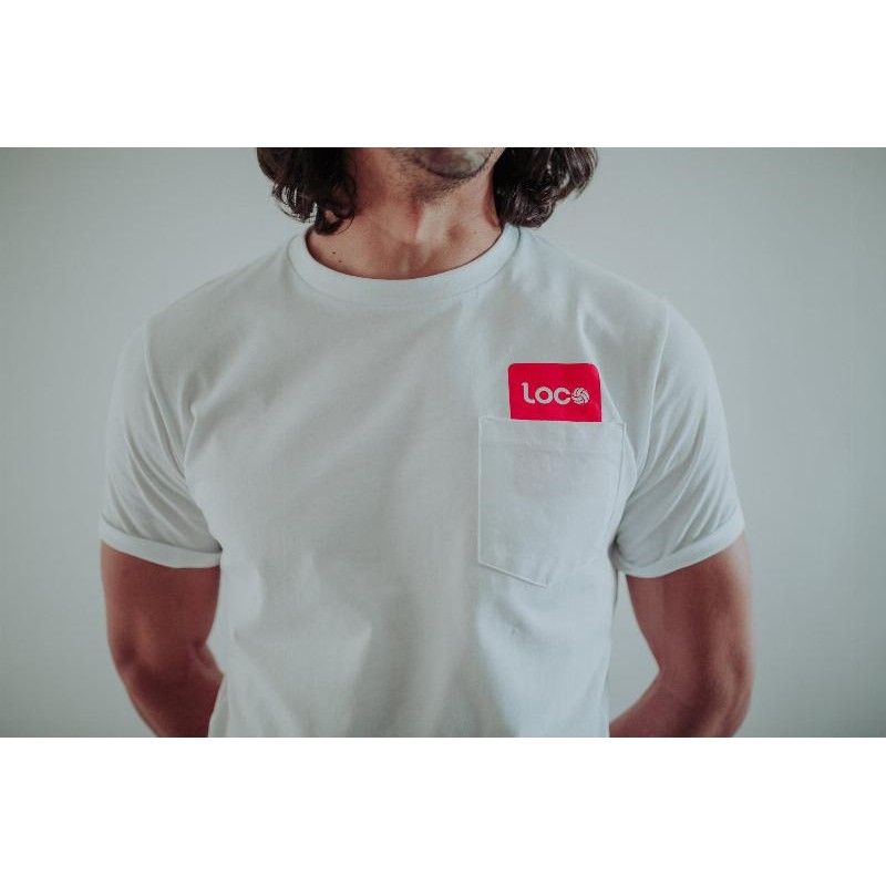 Camiseta Loco Expelled Blanco - Barata Oferta Outlet