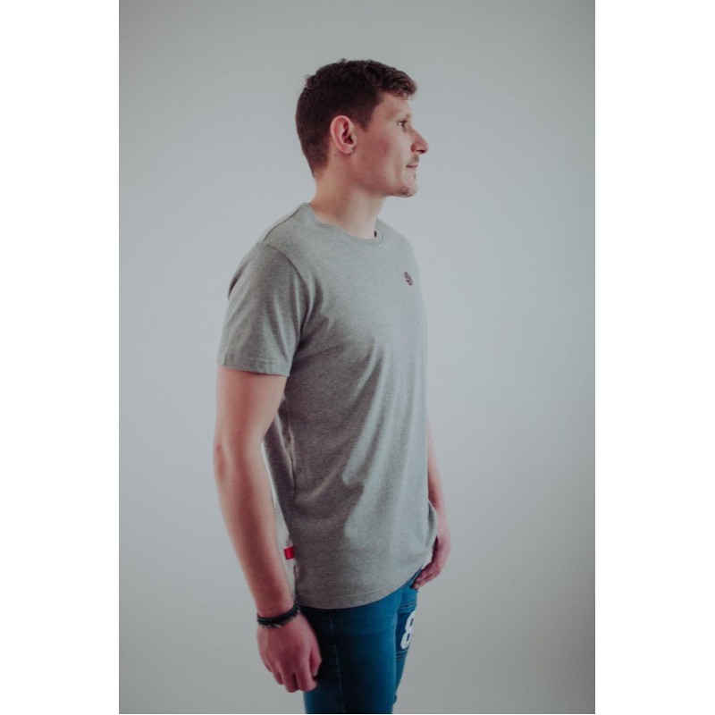 Camiseta Loco Originale Gris Burgundy - Barata Oferta Outlet