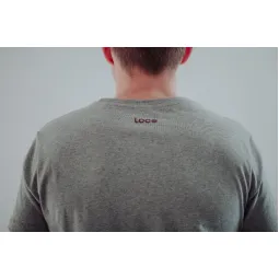 Loco Originale Grey Burgundy T-Shirt
