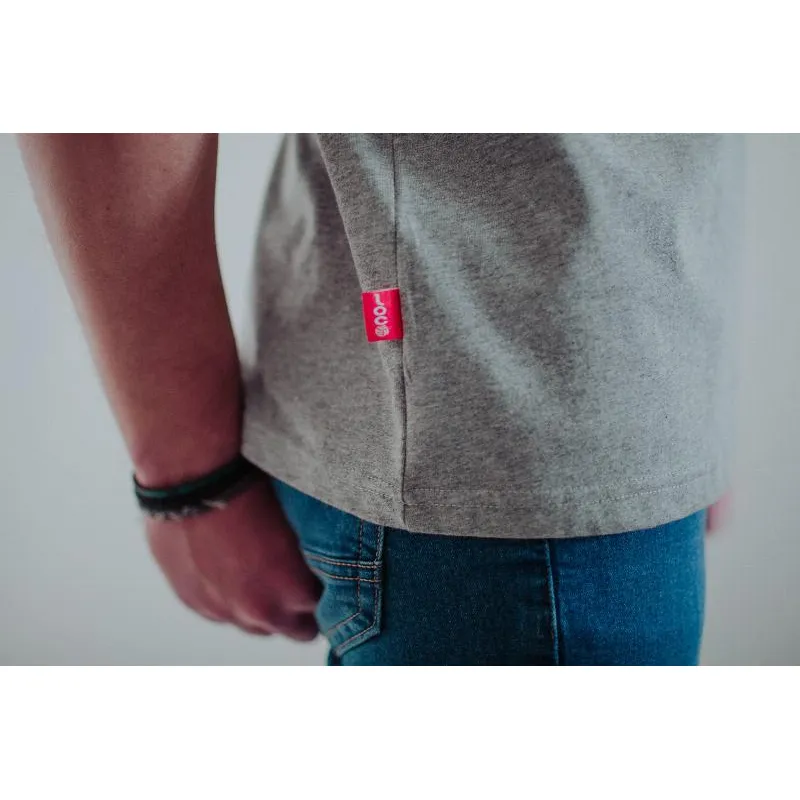 Loco Originale Grey Burgundy T-Shirt