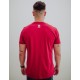 Crazy T-Shirt Essence Burgundy White