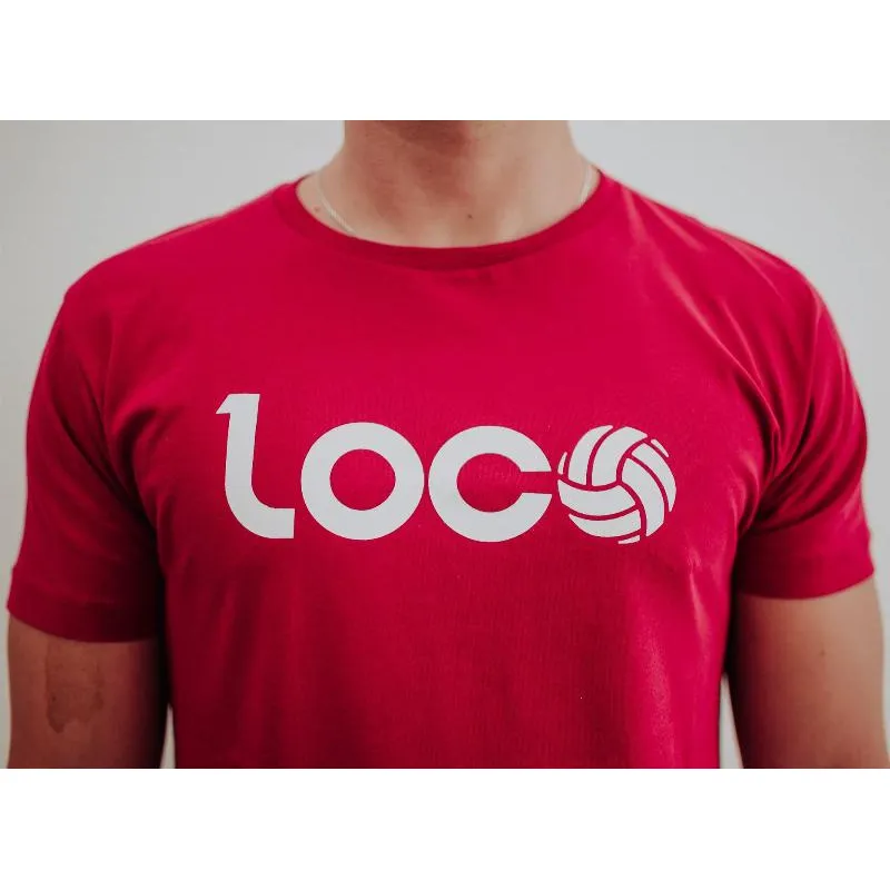 Crazy T-Shirt Essence Burgundy White