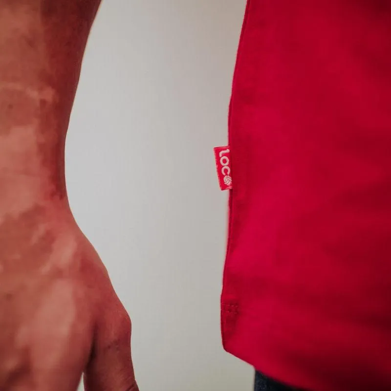 Crazy T-Shirt Essence Burgundy White