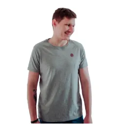 Loco Originale Grey Burgundy T-Shirt