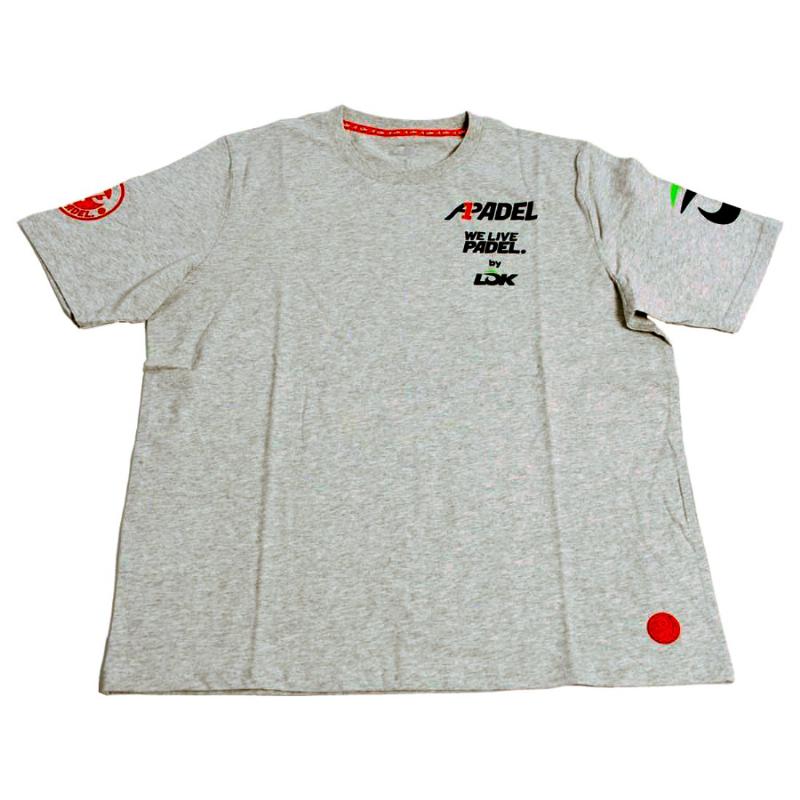 T-shirt Lok A1 Padel Bridger Gris Chiné