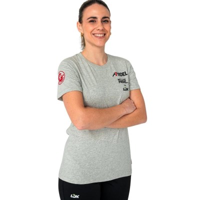 Lok A1 Padel Bridger Gray Melange Women''s T-Shirt