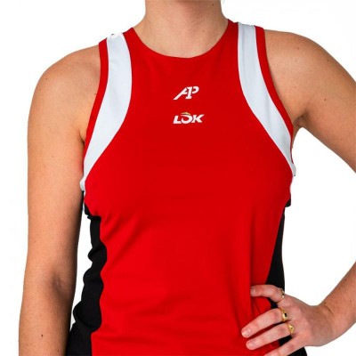 Lok A1 Padel Elk White Black Women''s T-Shirt