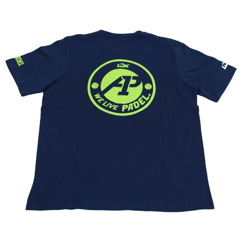 Lok A1 Padel Glacier Navy Blue T-Shirt