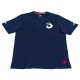 T-shirt femme Lok A1 Padel Glacier bleu marine