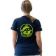 T-shirt femme Lok A1 Padel Glacier bleu marine